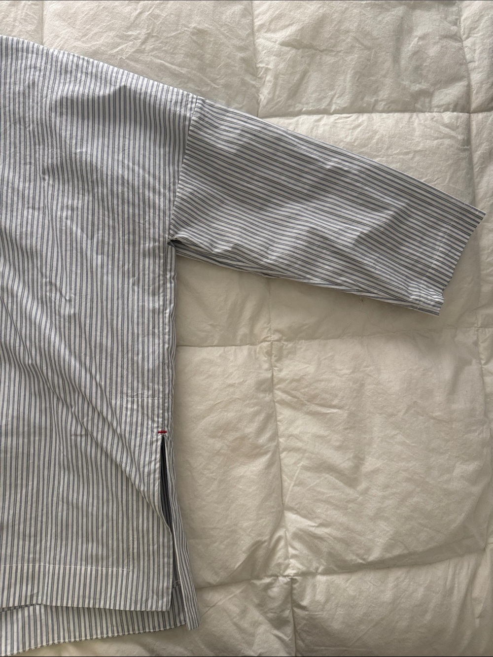 Fabiana Pigna Striped Cotton blouse - Blue/White - Picture 7 of 7